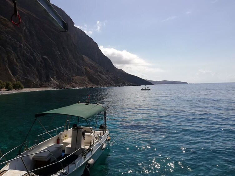 Loutro the hidden village in the South and Glyka Nera Beach