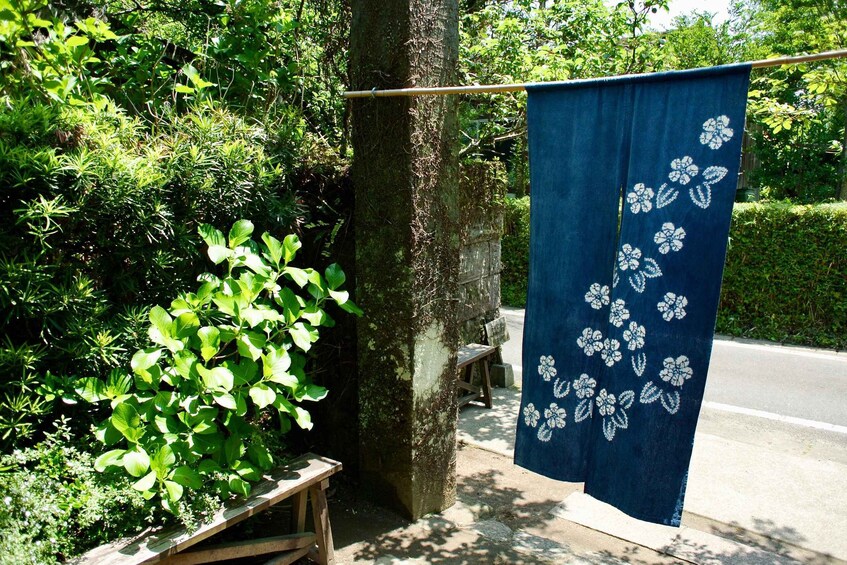 Picture 4 for Activity Walking Tour in Himeji : Castle, Garden and Indigo Dyeing