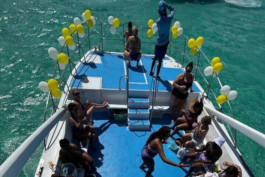 Private Cruise Party with Drinks and Snorkeling in Punta Cana