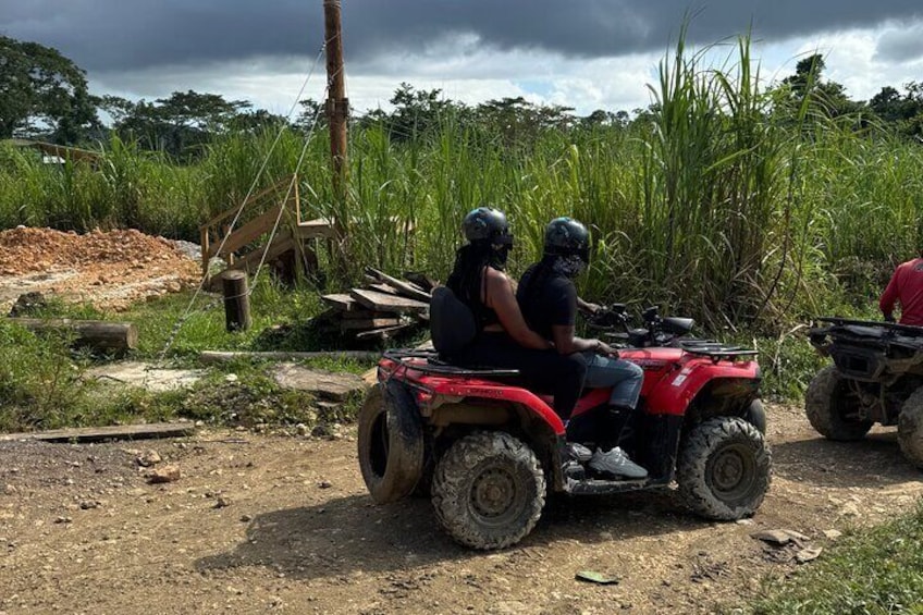ATV, Zipline and Rick’s Cafe from Montego Bay with transportation