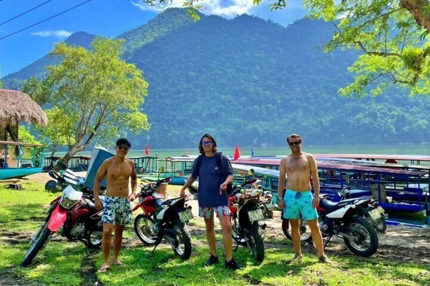 Ba Be Lake Boat Trip Motorbike tour 2D1N from Cao Bang