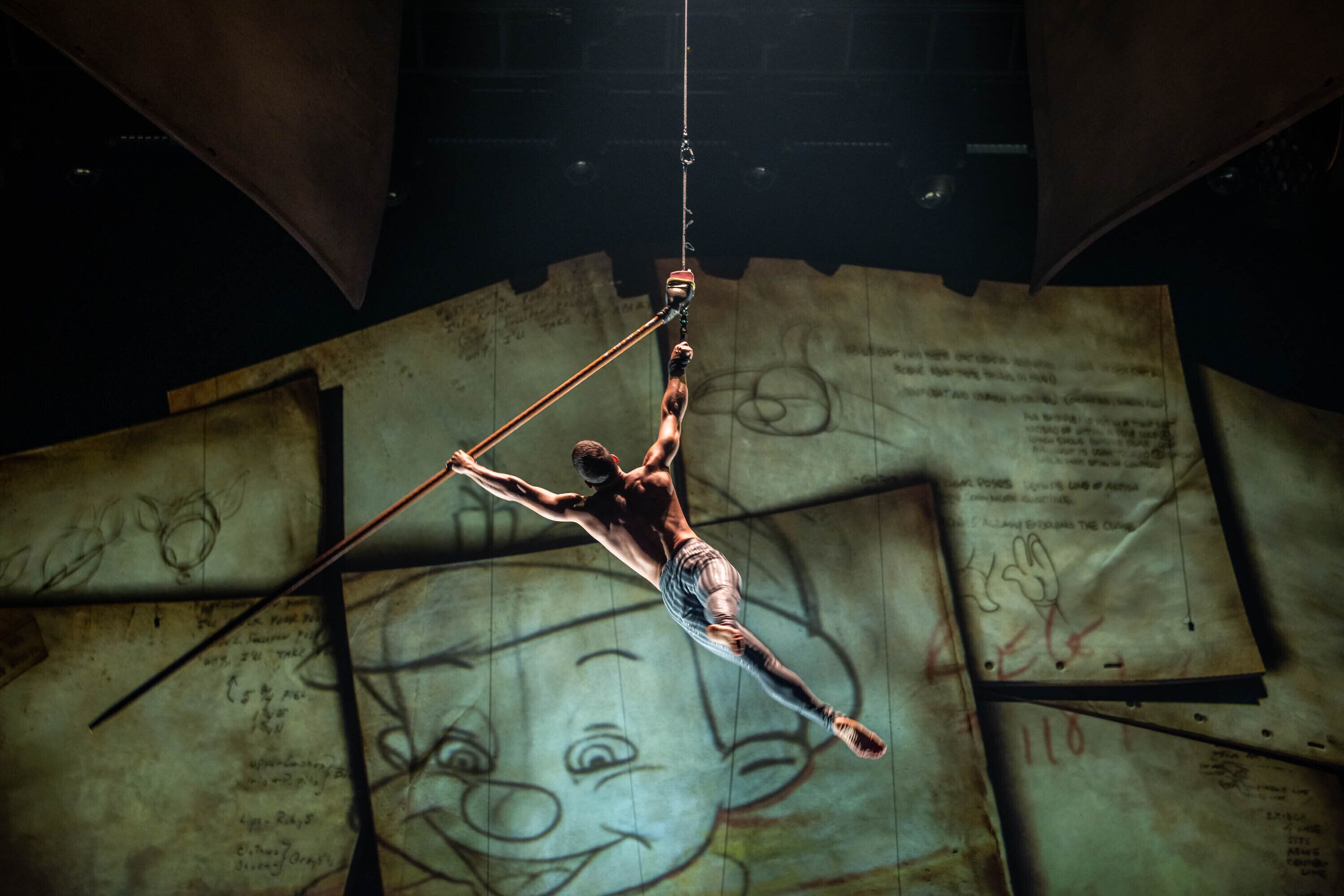 drawn to life presented by cirque du soleil