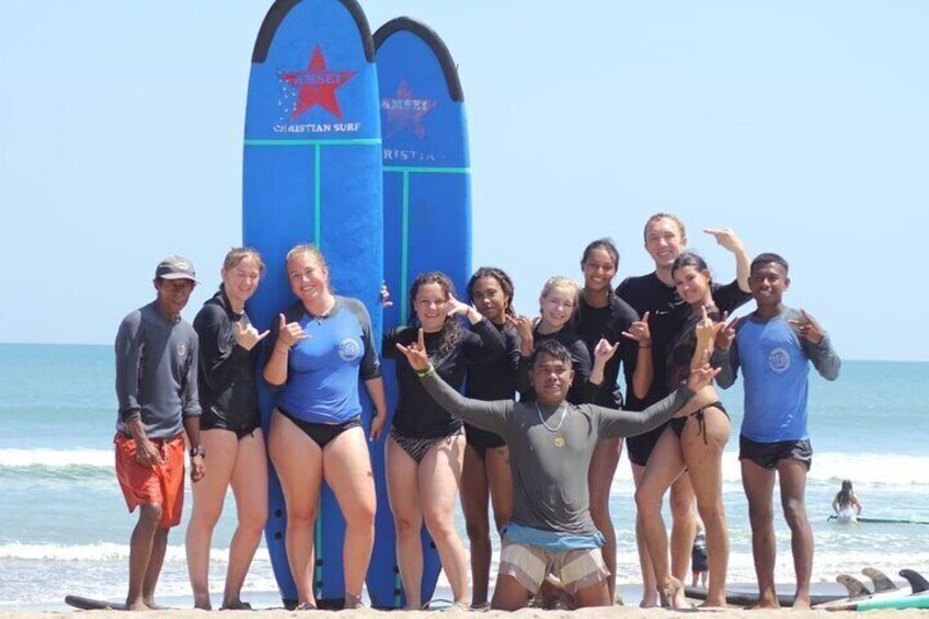 Private Surf Lesson at Seminyak beach