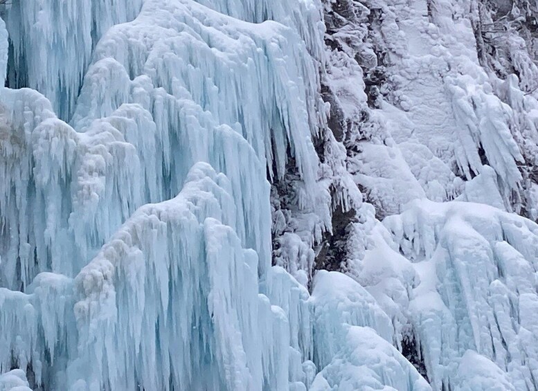 Picture 8 for Activity Nagano: Snowshoe Stunning Yonago Frozen Waterfalls