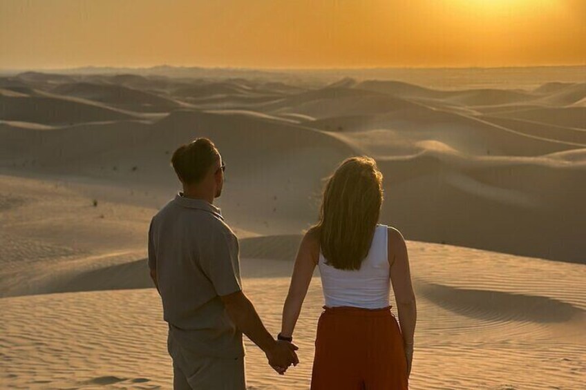 Private Sunrise Safari in Abu Dhabi's Desert