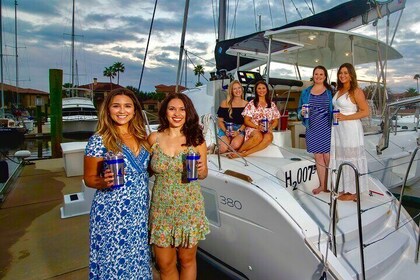 Nachten van Lichten Zeilboot Tour bij St Augustine Sailing