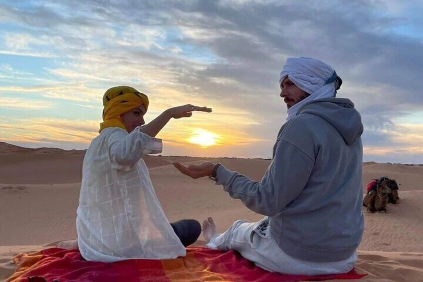 FROM MARRAKECH TO MARRAKECH VIA MERZOUGA DESERT
Morocco Happiness Tours