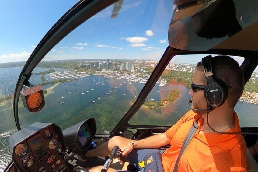 French Helicopter Tour of Miami