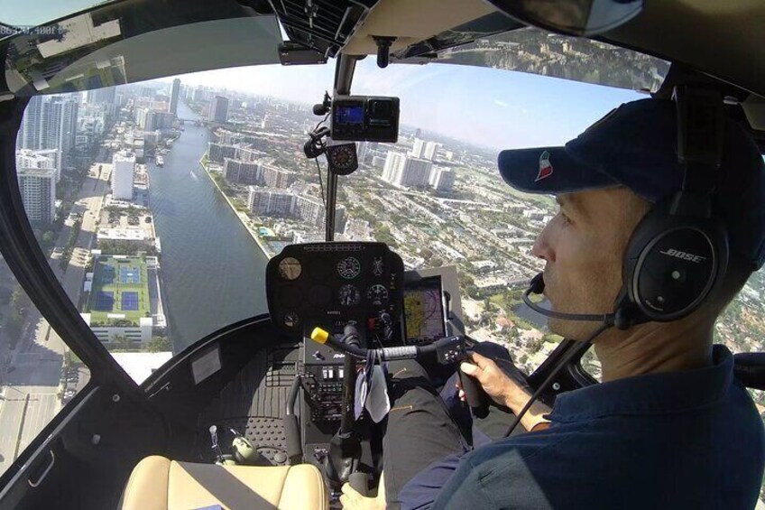 French Helicopter Tour of Miami