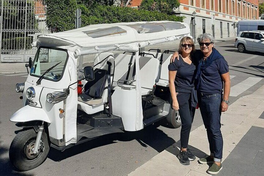 Discover Madrid in Tuk Tuk