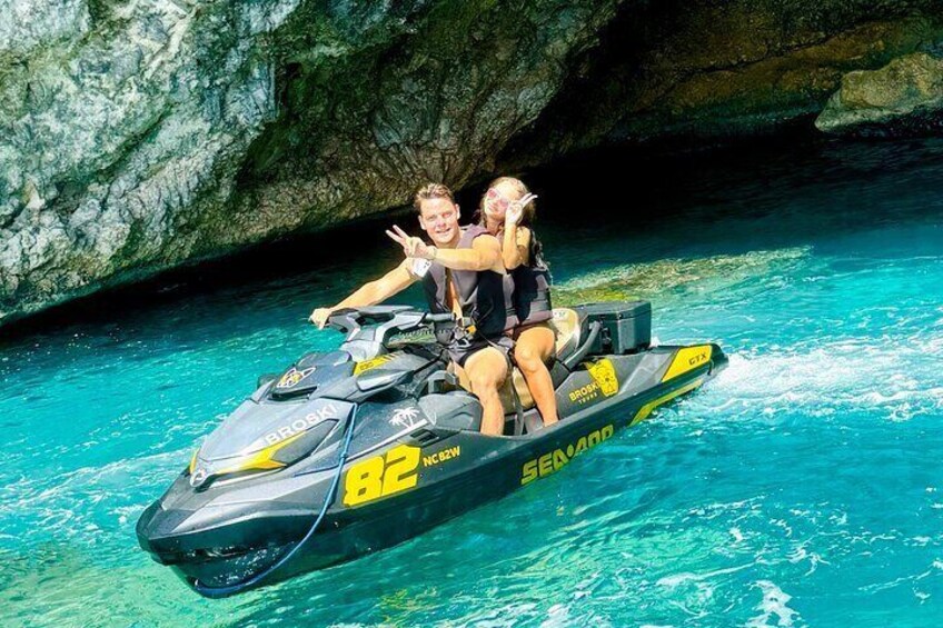 Private Curaçao Jetski Tour with Action Video