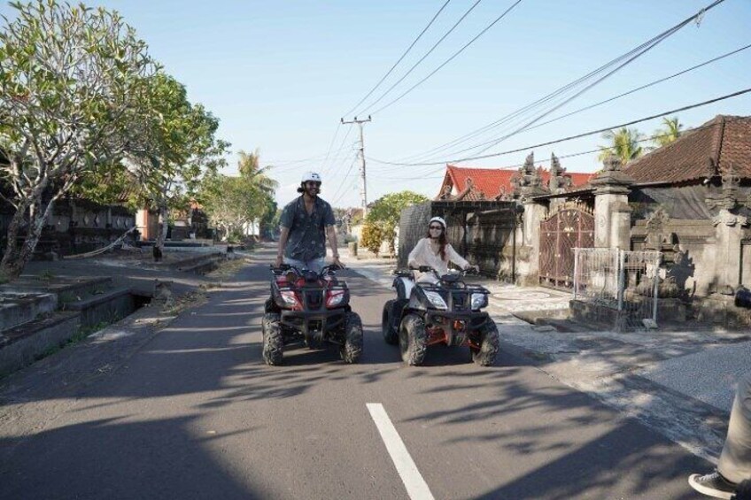 Bali ATV Ride On the Beach, Rice Field and Village Treck 2 Hour