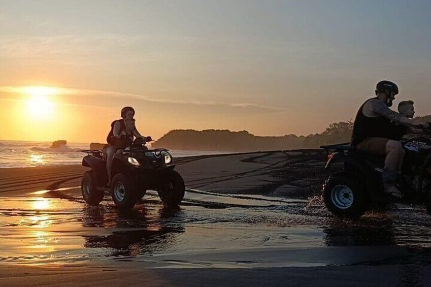 Bali ATV Ride tour in the Beach black sand 2 Hour