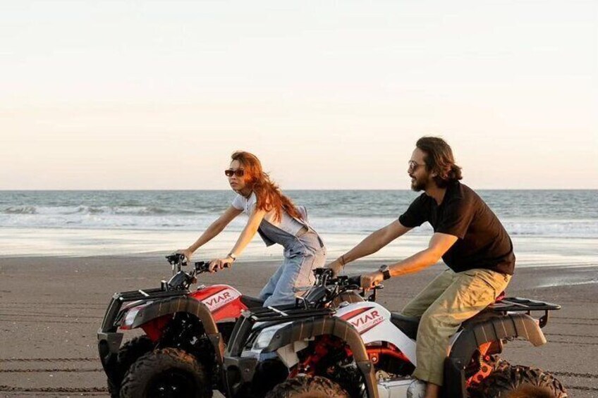 Bali ATV Ride On the Beach, Rice Field and Village Treck 2 Hour