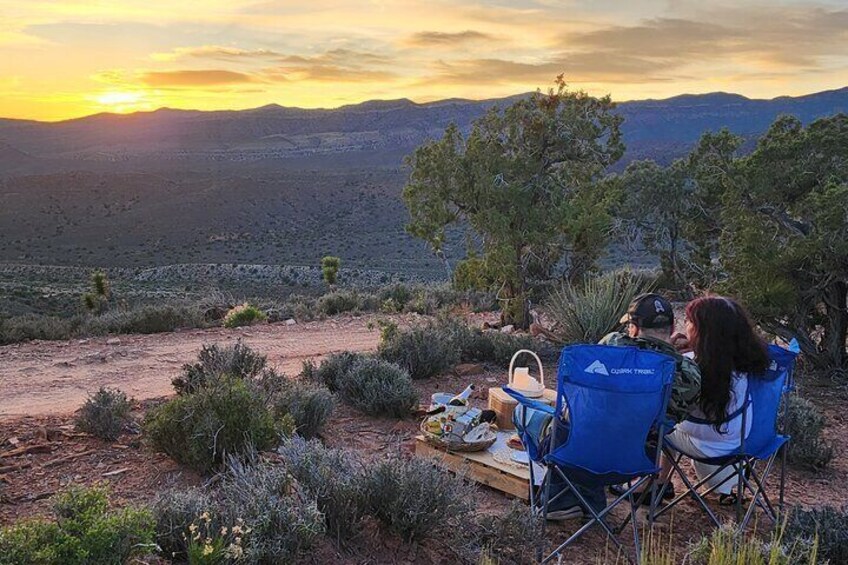 Romantic Date-Night Picnic in the Las Vegas Mountains