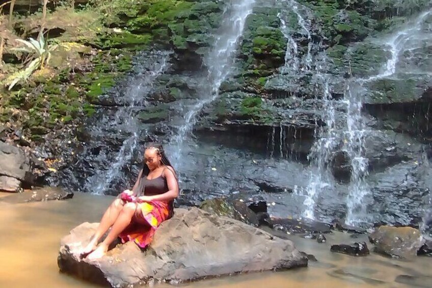 Asenema Waterfall, Aburi Gardens and ATV Biking Adventure Tour 