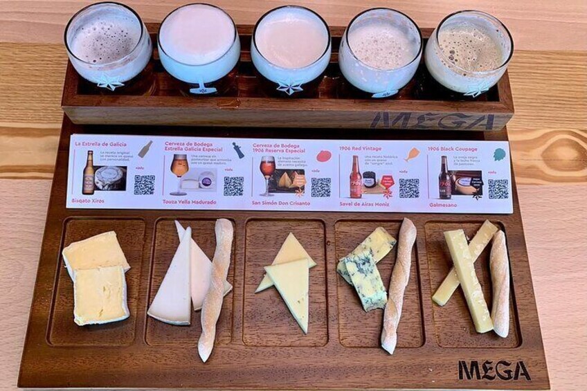 Guided Visit to the Estrella Galicia Museum with Cheese Pairing