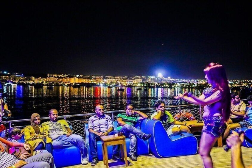 Sharm el Sheikh Night Boat Dinner and Belly Dance Show
