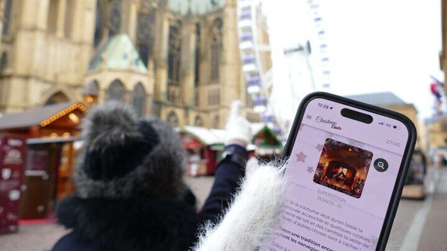Original track game Christmas Market Place d'Armes Metz