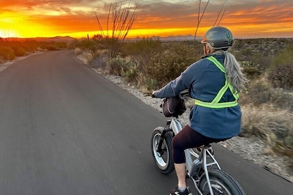 Sunset Saguaro National Park, East Guided E-Bike Tour