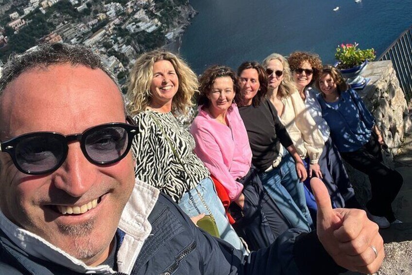 Amalfi Coast Tour and Wine Tasting From Salerno with Transfer