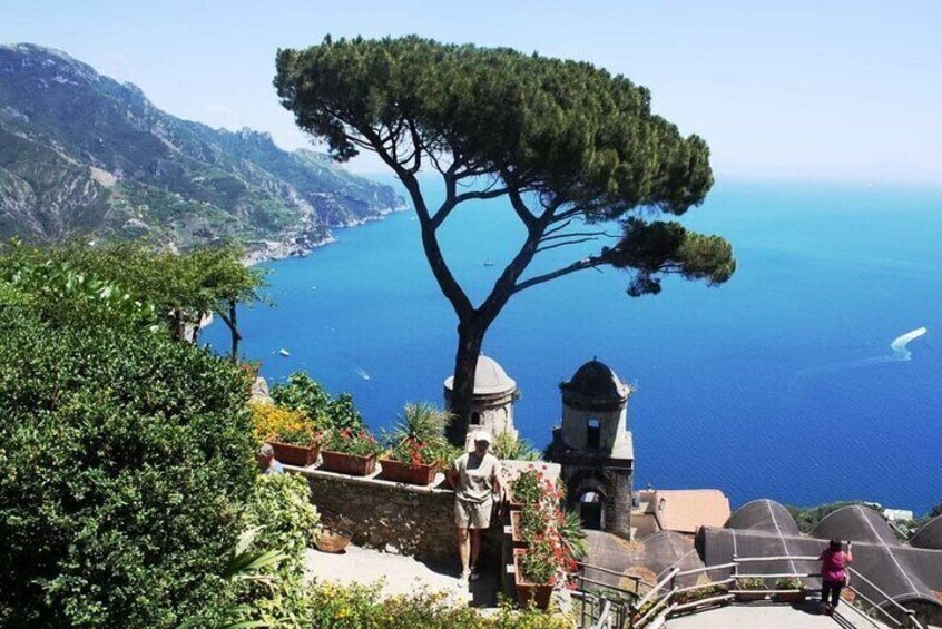 Amalfi Coast Tour and Wine Tasting From Salerno with Transfer