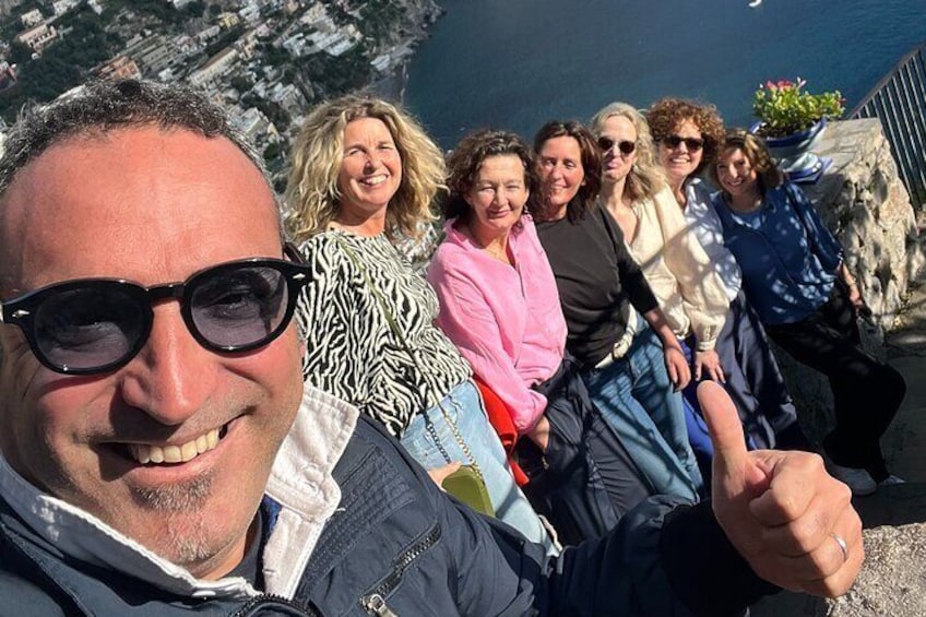 Amalfi Coast Tour and Wine Tasting From Positano with Transfer