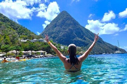 Return Water Taxi to Snorkel Anse Chastanet Sugar Beach Souf