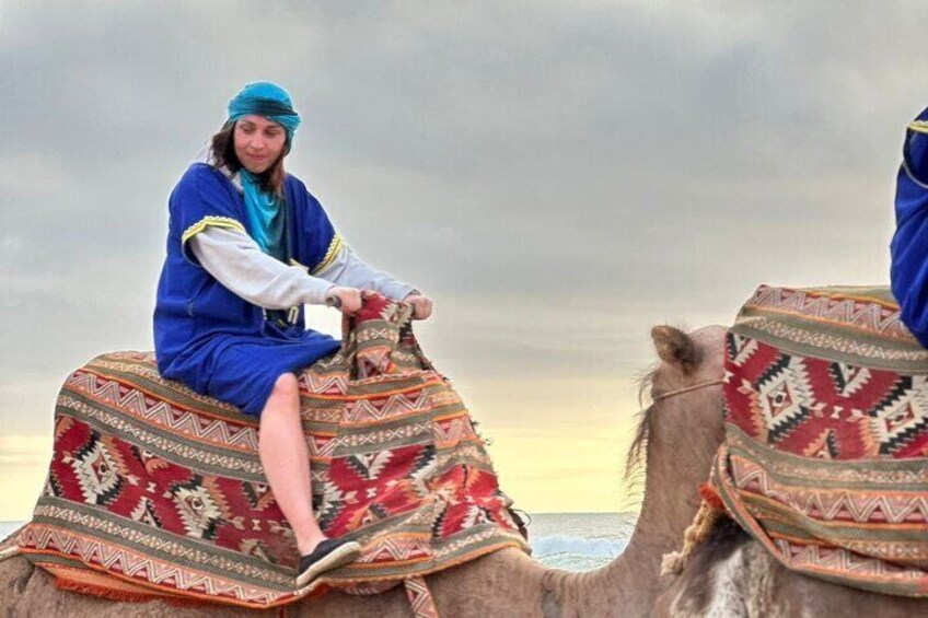 Safari Camel Ride in Banana Beach from Agadir