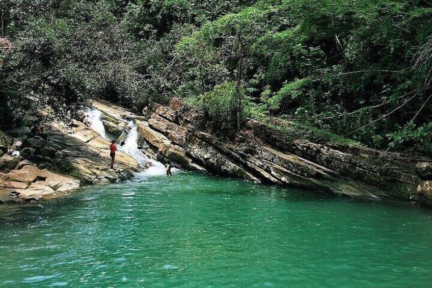 Rainforest Waterslide and Luquillo Beach with Transport