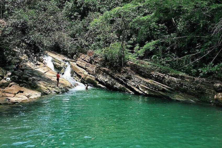 Rainforest Waterslide and Luquillo Beach with Transport