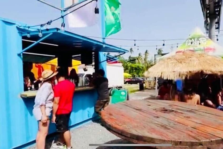 Rainforest Waterslide + Fruit Shop + Party Beach Tour w/Transport