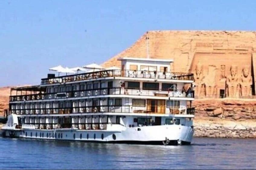 4Days Aswan to Luxor Nile Cruise with Balloon ride and Abu Simbel