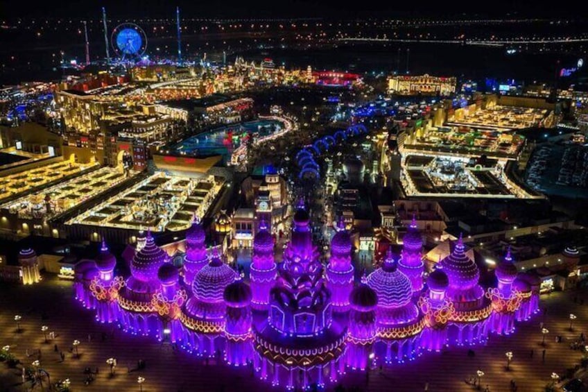 Dubai Garden Glow, Frame,And Global Village Tour