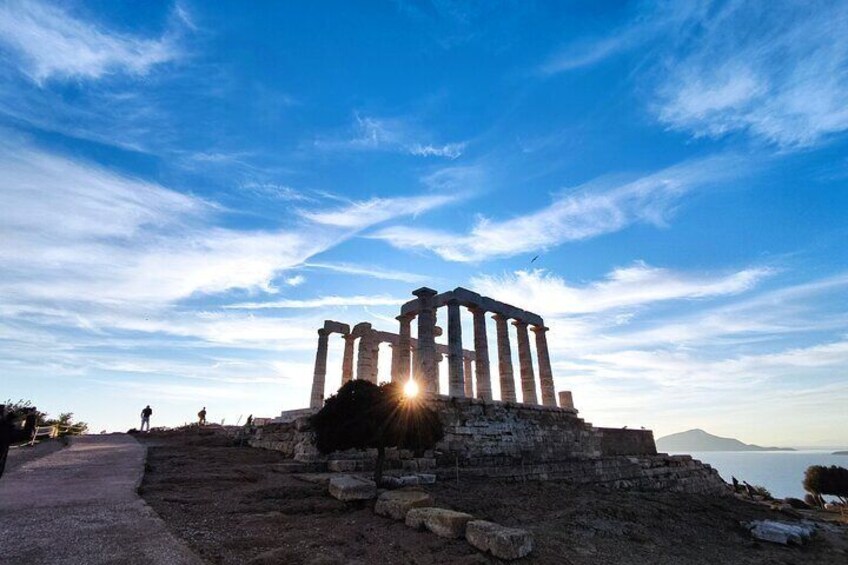 Majestic Sounio Temple of Poseidon Tour