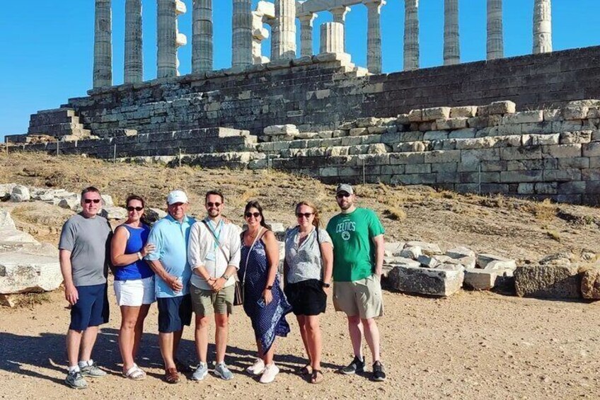 Majestic Sounio Temple of Poseidon Tour