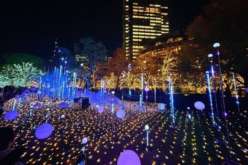 Tokyo 2 Hour Neon Bike Tour of the City's Hidden Gems