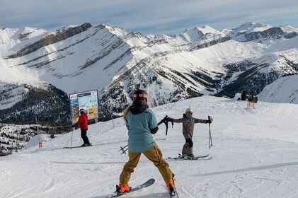 Banff Lake Louise Ski Snowboard Lesson and Tour Shuttle