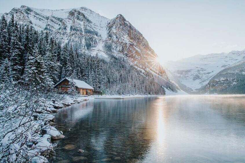 Banff Lake Louise Ski Snowboard Lesson and Tour Shuttle