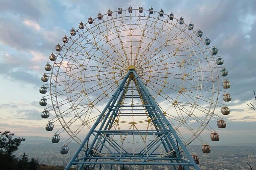 New Cable Car Mtatsminda with Three Lagidze Lemonade Tasting