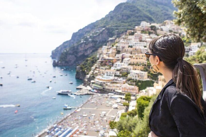 Amalfi Coast Tour and Boat Excursion From Positano with Transfer