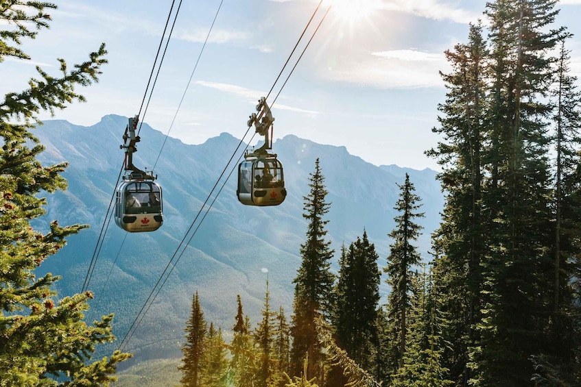 Picture 3 for Activity Banff Town: Gondola, Lake Louise, Minnewanka, Hot Springs