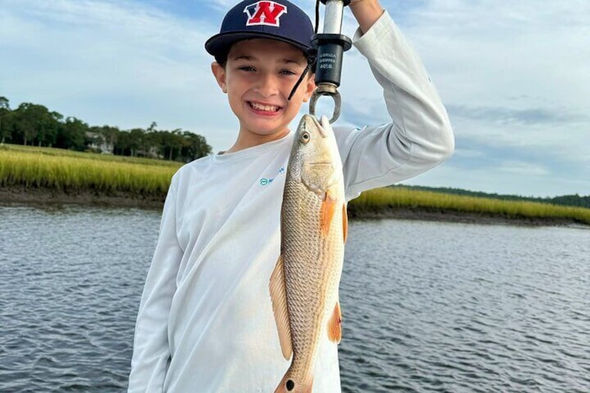 This young man's first Redfish!