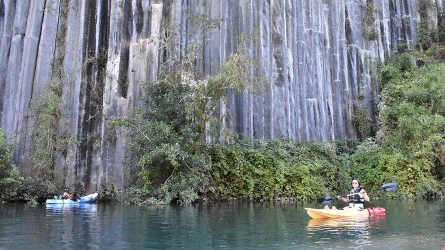 Viguerias del Rio Petrohue, objective of our walk.