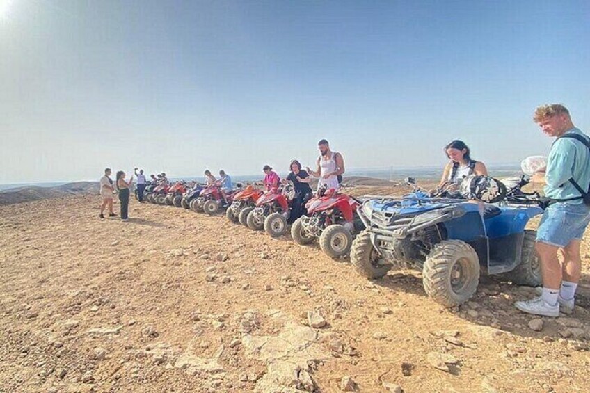 ATV Quad Adventure and Camel Ride at Palmeraie Desert - Marrakesh