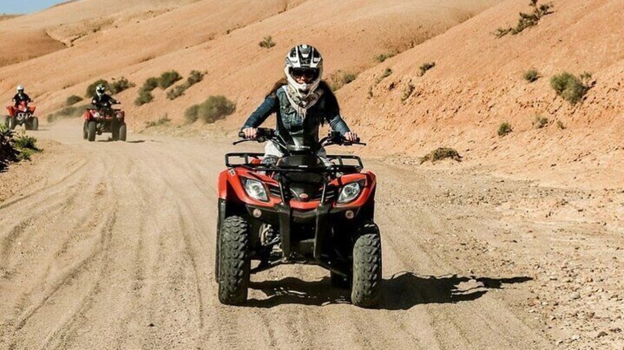 ATV Quad Adventure and Camel Ride at Palmeraie Desert - Marrakesh