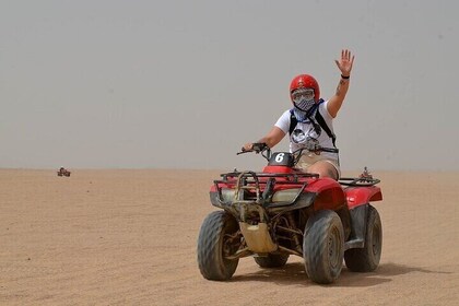 quad bike Quad in Agafay desert, Dinner, Show & Camel Ride - Marrakesh