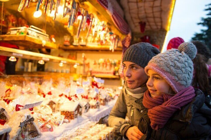 Leisure activity Christmas magic with family