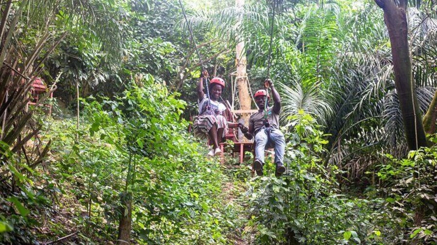 Aburi, Ghana Private Zipline and Adventure Experience