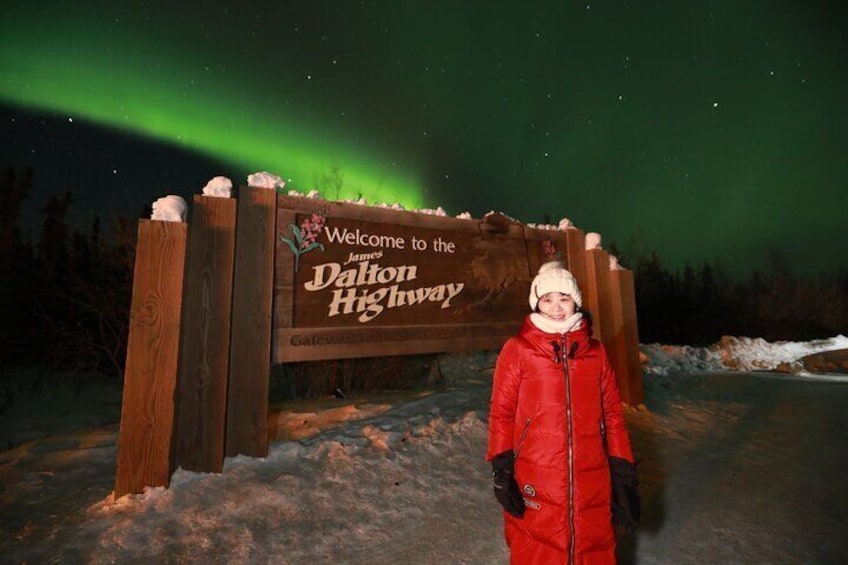 James Dalton Highway Sign